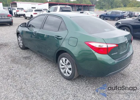 2014 Toyota Corolla Le from USA, damaged, VIN 2T1BURHE0EC057264
